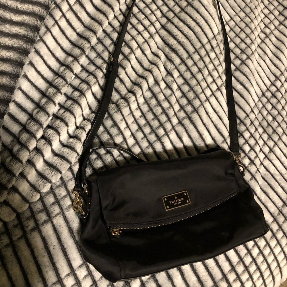 Kate Spade black crossbody purse
